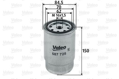 Fuel Filter VALEO 587725