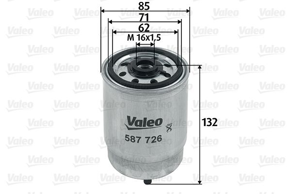 VALEO 587726 Fuel Filter