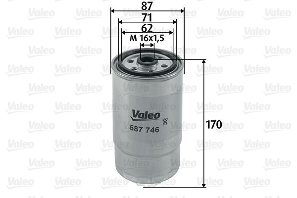 VALEO 587746 Fuel Filter