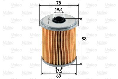 Fuel Filter VALEO 587910