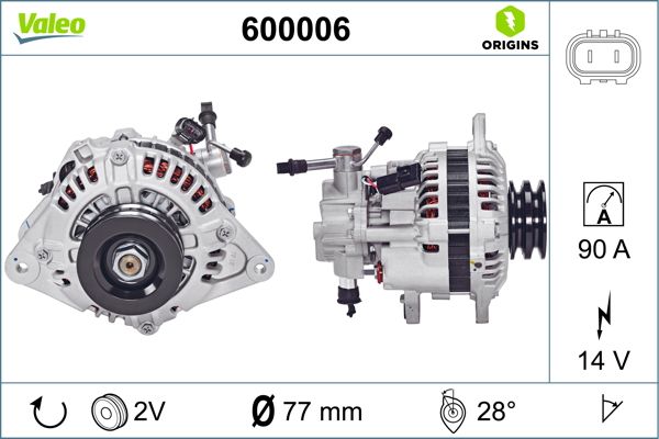 VALEO 600006 Alternator