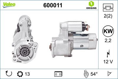 Starter VALEO 600011