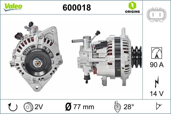 VALEO 600018 Alternator