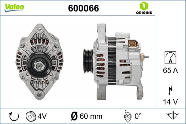 VALEO 600066 Alternator