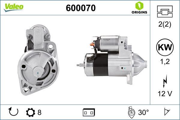 VALEO 600070 Starter
