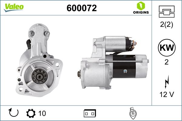 VALEO 600072 Starter