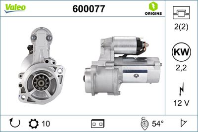 Starter VALEO 600077