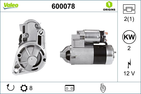VALEO 600078 Starter