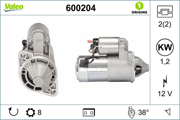 VALEO 600204 Starter