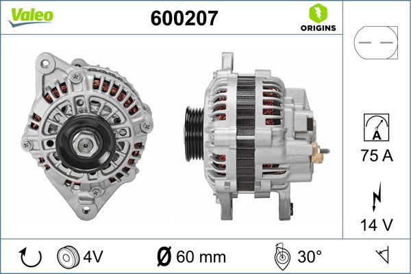 VALEO 600207 Alternator