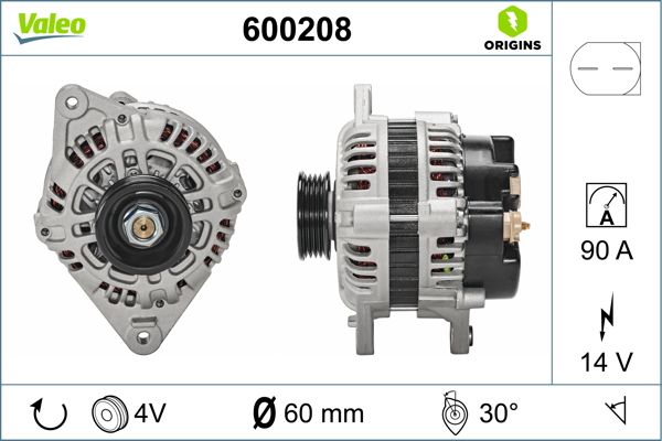 VALEO 600208 Alternator