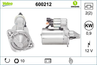 Starter VALEO 600212
