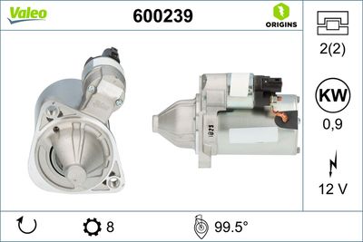 Starter VALEO 600239