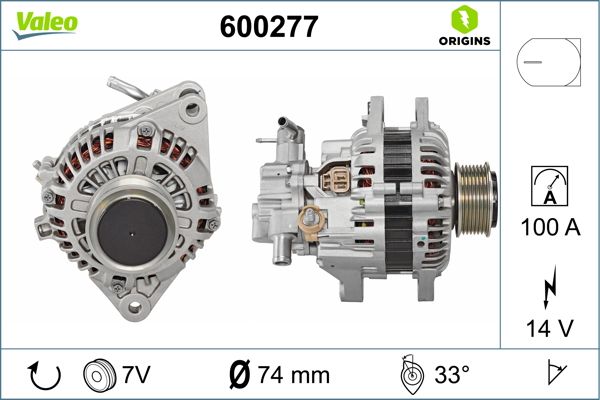 VALEO 600277 Alternator