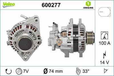 Alternator VALEO 600277