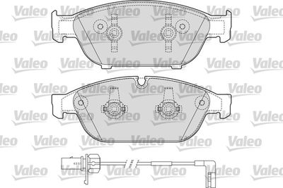 Brake Pad Set, disc brake VALEO 601659