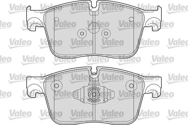 VALEO 601677 Brake Pad Set, disc brake