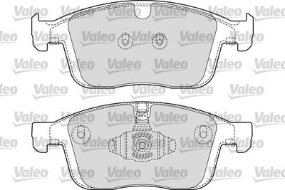 Brake Pad Set, disc brake VALEO 601689