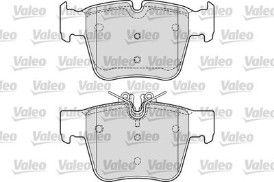 Brake Pad Set, disc brake VALEO 601694