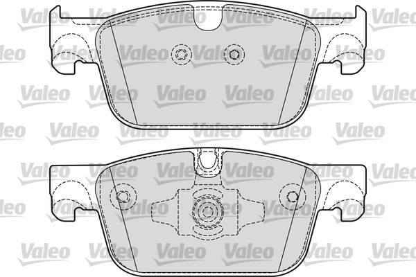 VALEO 601698 Brake Pad Set, disc brake