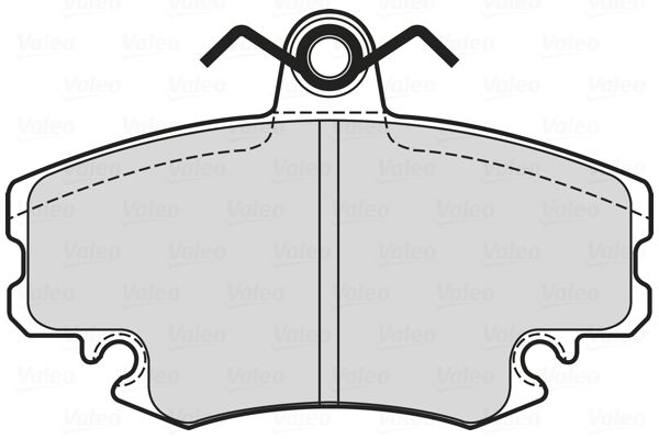 VALEO 601699 Brake Pad Set, disc brake