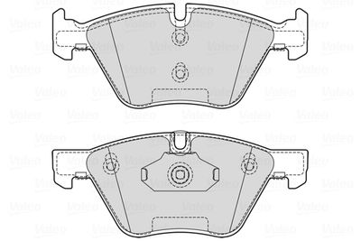 Brake Pad Set, disc brake VALEO 601711