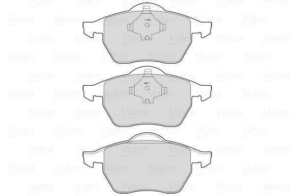 VALEO 601712 Brake Pad Set, disc brake