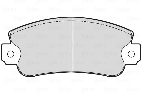 VALEO 601713 Brake Pad Set, disc brake