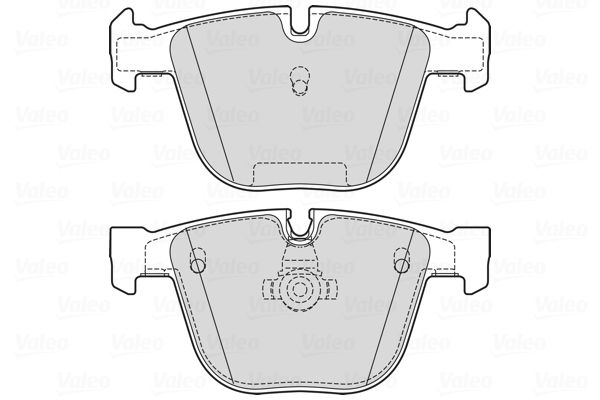 VALEO 601730 Brake Pad Set, disc brake