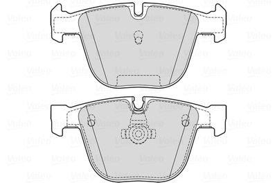 Brake Pad Set, disc brake VALEO 601730