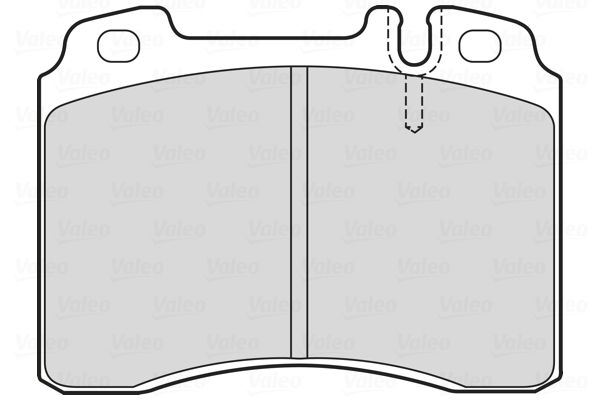 VALEO 601748 Brake Pad Set, disc brake