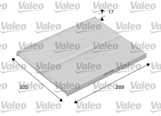 VALEO 698167 Filter, cabin air