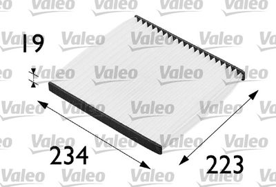 Filter, cabin air VALEO 698279