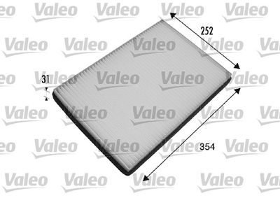 Filter, cabin air VALEO 698475