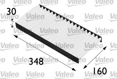Filter, cabin air VALEO 698487