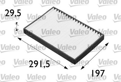 Filter, cabin air VALEO 698662