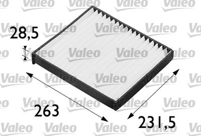 Filter, cabin air VALEO 698663