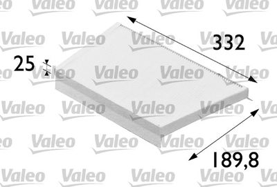 Filter, cabin air VALEO 698700