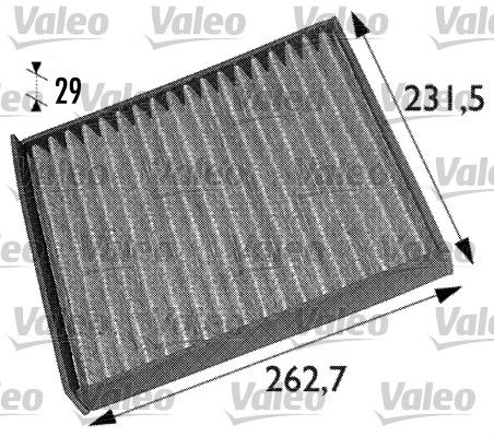 VALEO 698708 Filter, cabin air