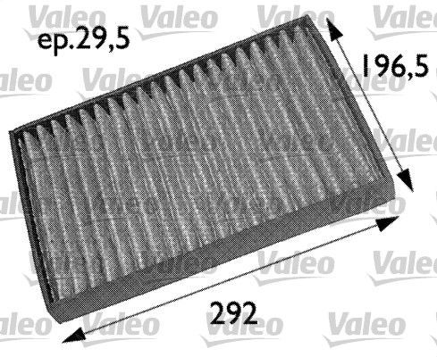 VALEO 698709 Filter, cabin air