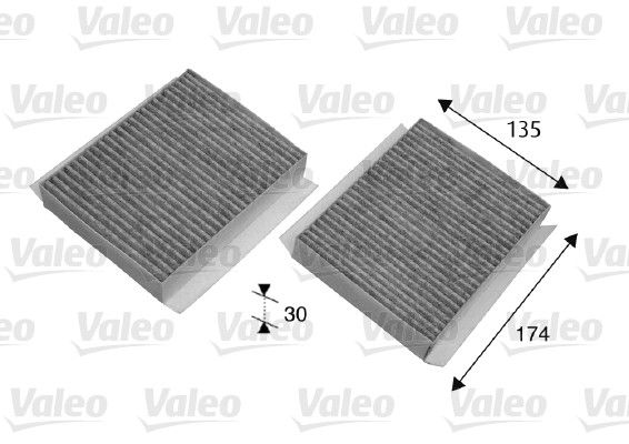 VALEO 698747 Filter, cabin air