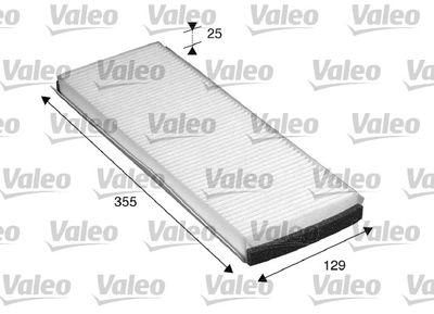 Filter, cabin air VALEO 698762