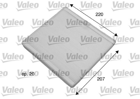 VALEO 698769 Filter, cabin air