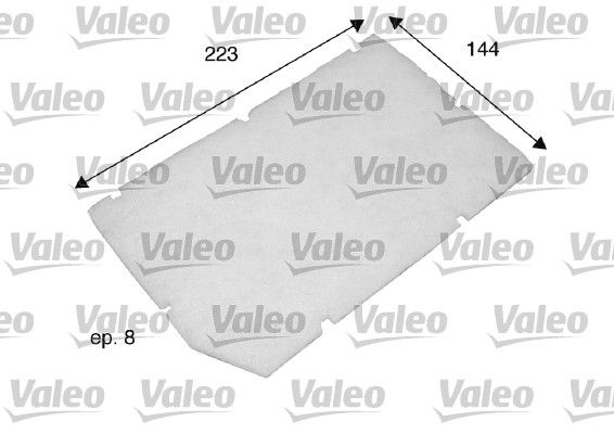 VALEO 698797 Filter, cabin air