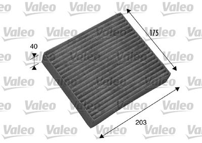 Filter, cabin air VALEO 698802