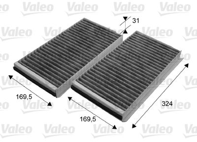 Filter, cabin air VALEO 698864