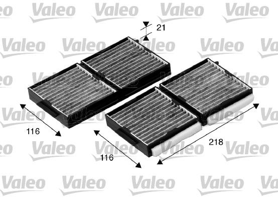 VALEO 698890 Filter, cabin air