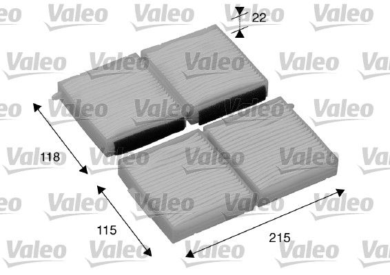 VALEO 698891 Filter, cabin air