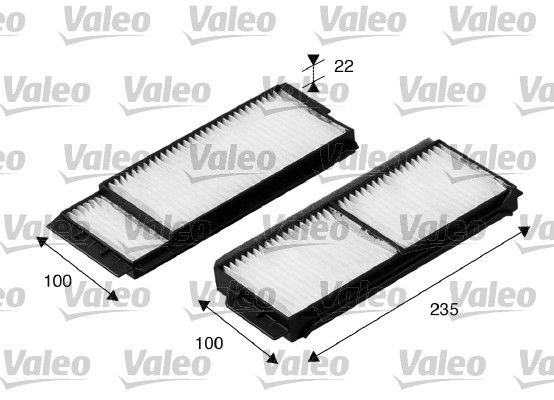 VALEO 698892 Filter, cabin air