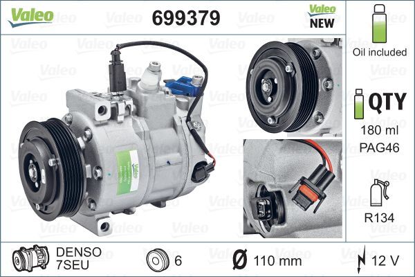 VALEO 699379 Compressor, air conditioning
